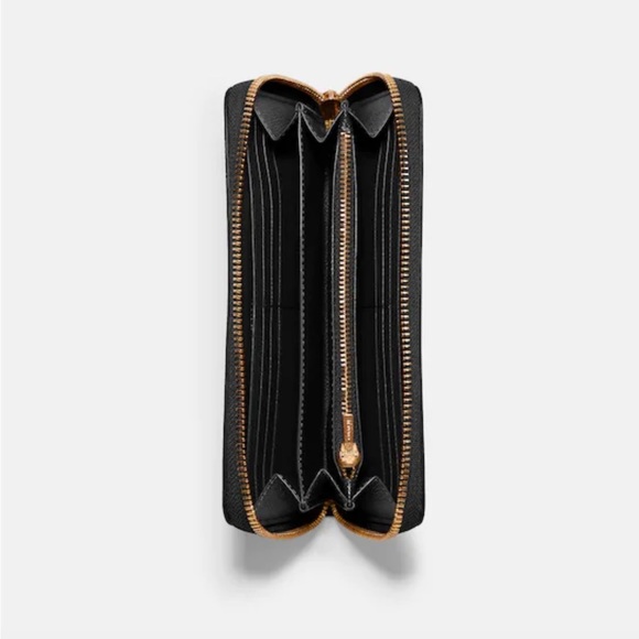 Coach Long Zip Around Wallet - Picture 2 of 5